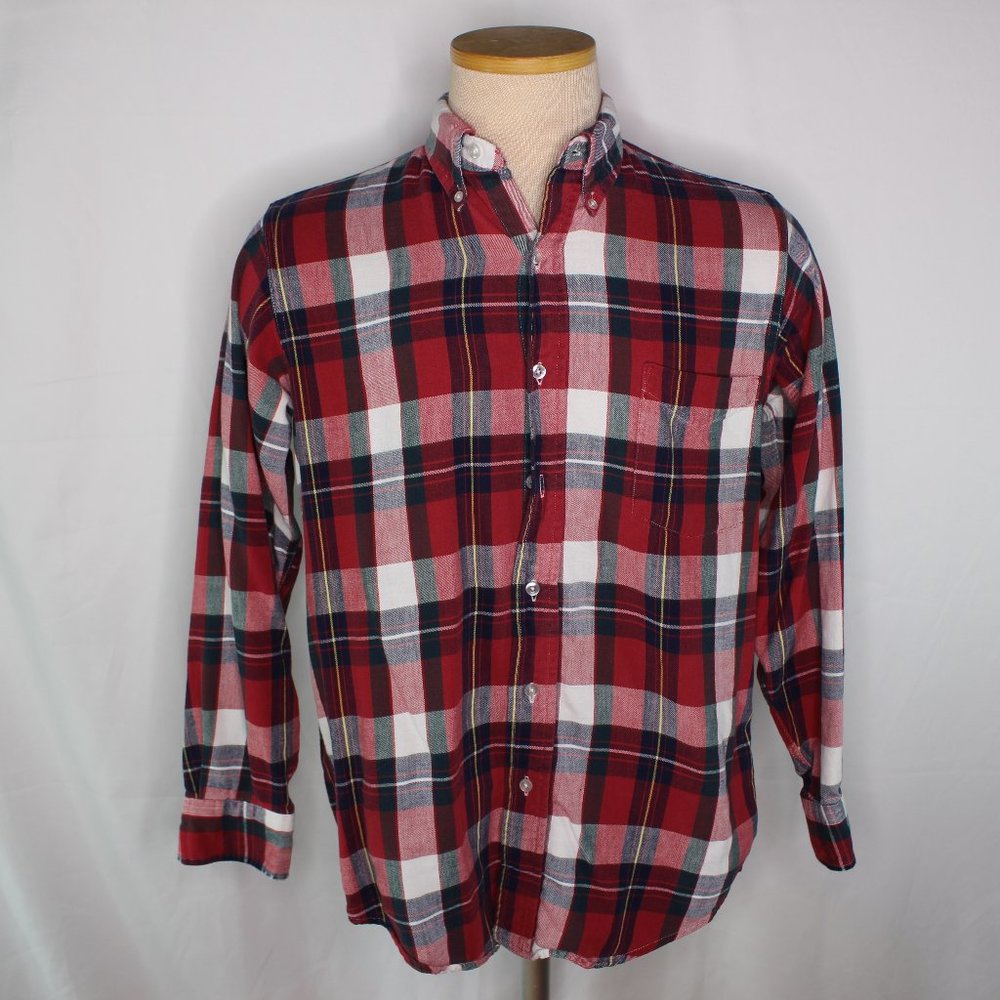 Vintage LL Bean Flannel Shirt Made in USA